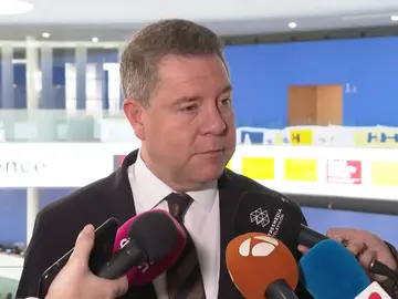 Emiliano García-Page, en Barcelona Emiliano García-Page, en Barcelona