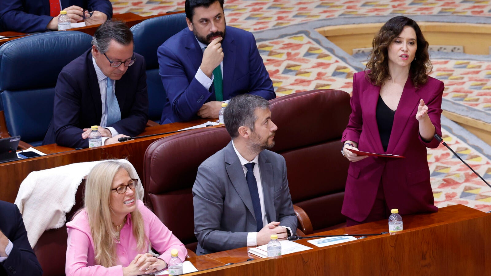 Ayuso, contra el PSOE por usarla para tapar los presuntos casos de corrupción: 
