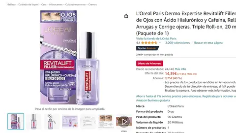 Contorno de ojos Contorno de ojos