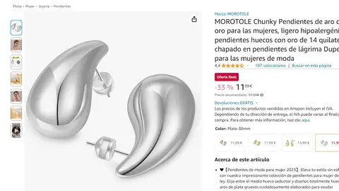 Pendientes de plata Pendientes de plata