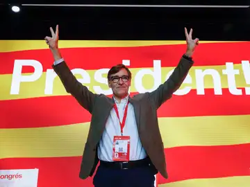 Primer secretario del PSC, Salvador Illa. Primer secretario del PSC, Salvador Illa.