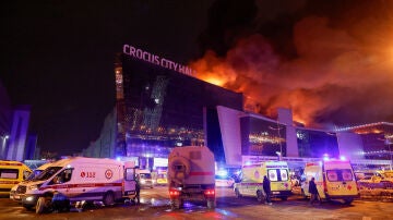 Ataque en la sala de conciertos Crocus City Hall en Moscú