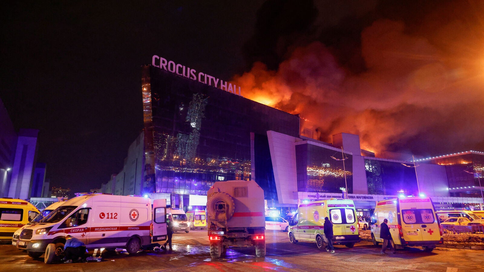 Un ataque en una sala de conciertos de Moscú deja al menos 40 muertos y más de un centenar de heridos