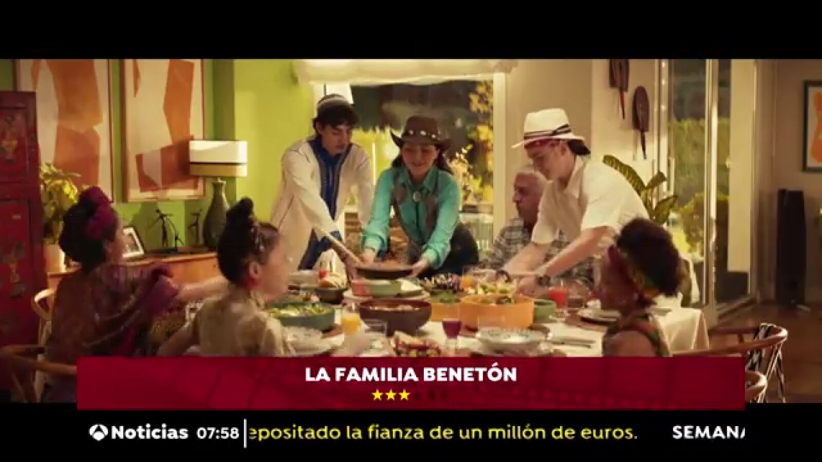 'La familia Benetón' y 'Cazafantasmas: Imperio helado