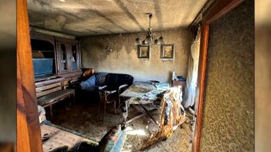 Su tía les ha quemado presuntamente la casa por venganza: 
