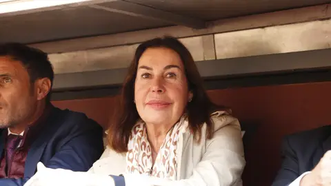 Carmen Martínez-Bordiú, en una de sus visitas a España Carmen Martínez-Bordiú, en una de sus visitas a España