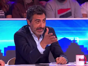 Juan del Val, impactado tras el numerazo de Adrián Lastra Juan del Val, impactado tras el numerazo de Adrián Lastra