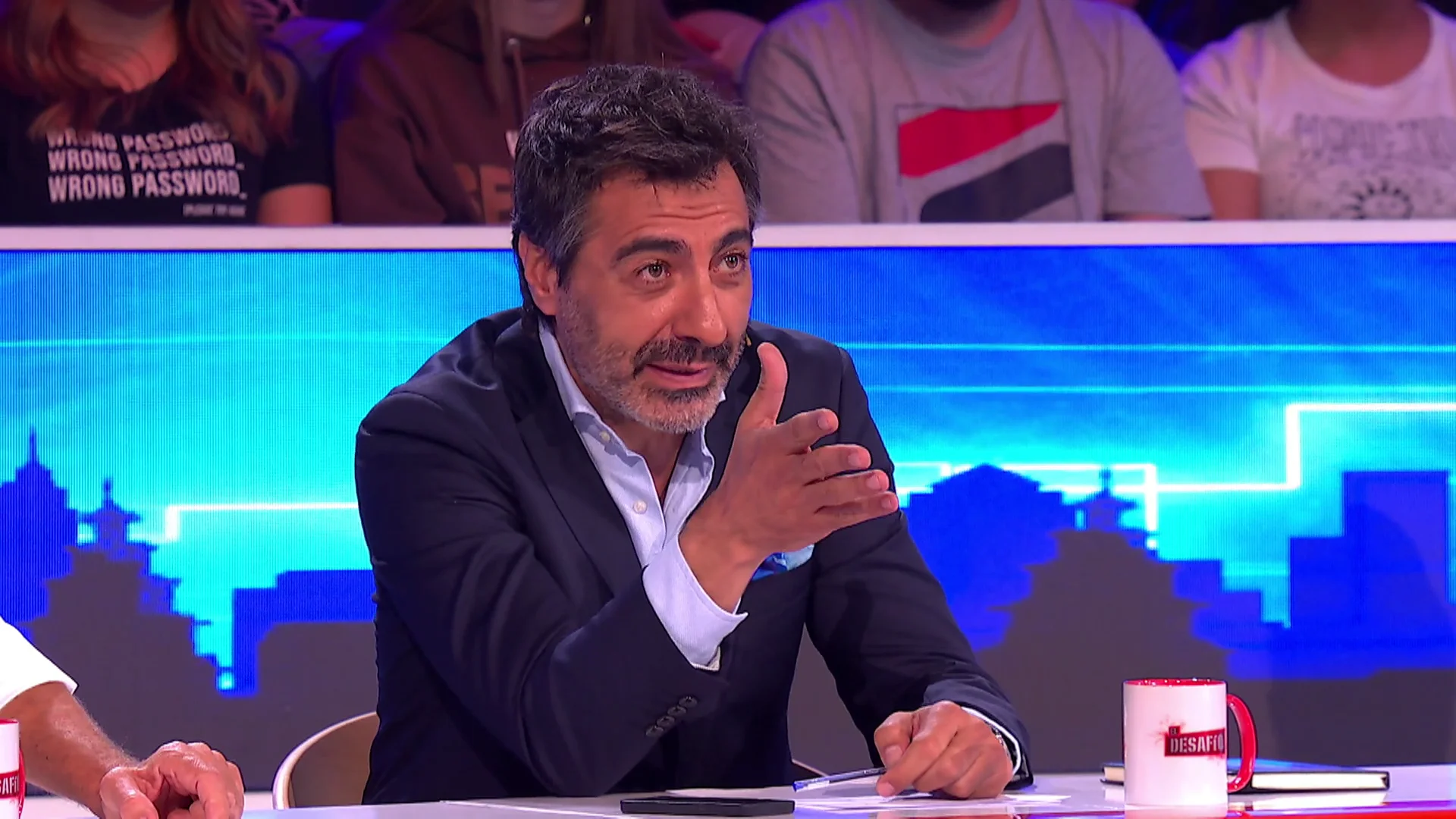 Juan del Val, impactado tras el numerazo de Adri&aacute;n Lastra