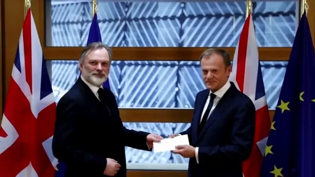 Comunicación oficial del Brexit de Reino Unido a la UE Efemérides de hoy 29 de marzo de 2024: Comunicación oficial del Brexit de Reino Unido a la UE