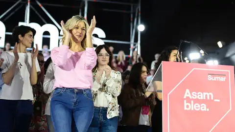 Yolanda Díaz en la asamblea fundacional de Sumar Yolanda Díaz en la asamblea fundacional de Sumar