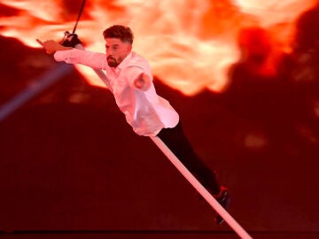 Adri&aacute;n Lastra en la Gran Final de El Desaf&iacute;o