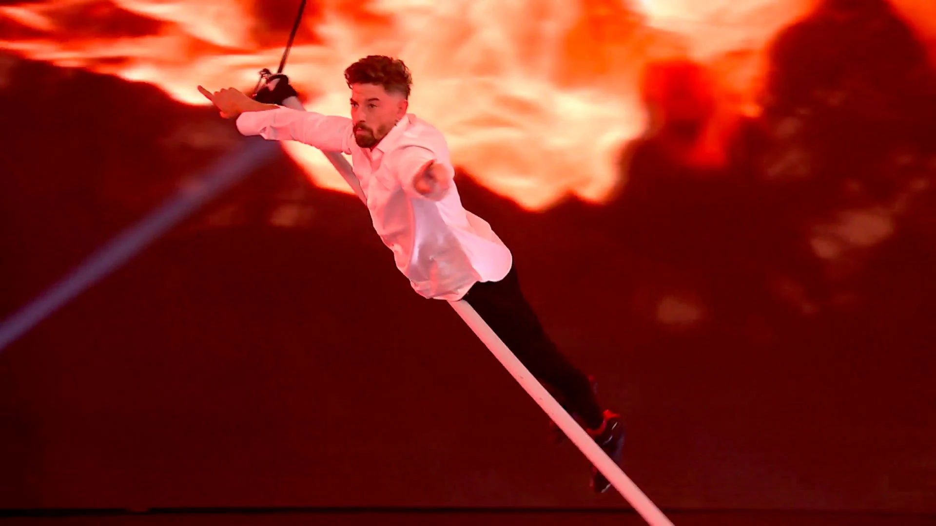 Adri&aacute;n Lastra en la Gran Final de El Desaf&iacute;o