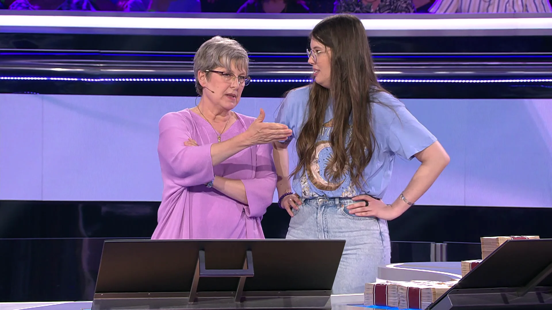 Pilar y María, concursantes de Atrapa un millón Pilar y María, concursantes de Atrapa un millón