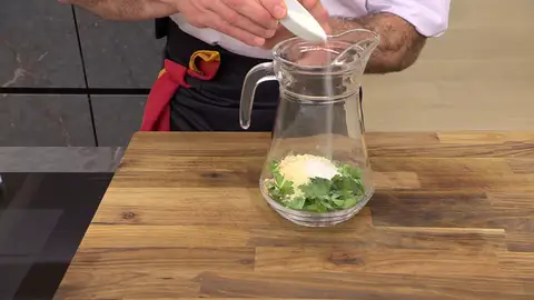 Prepara la tempura Prepara la tempura