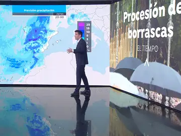 La previsión detallada para Semana Santa de César Gonzalo. La previsión detallada para Semana Santa de César Gonzalo.
