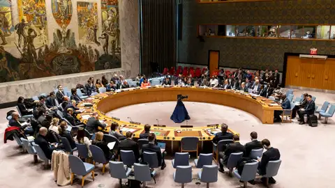 Una reunión del Consejo de Seguridad de la ONU Una reunión del Consejo de Seguridad de la ONU