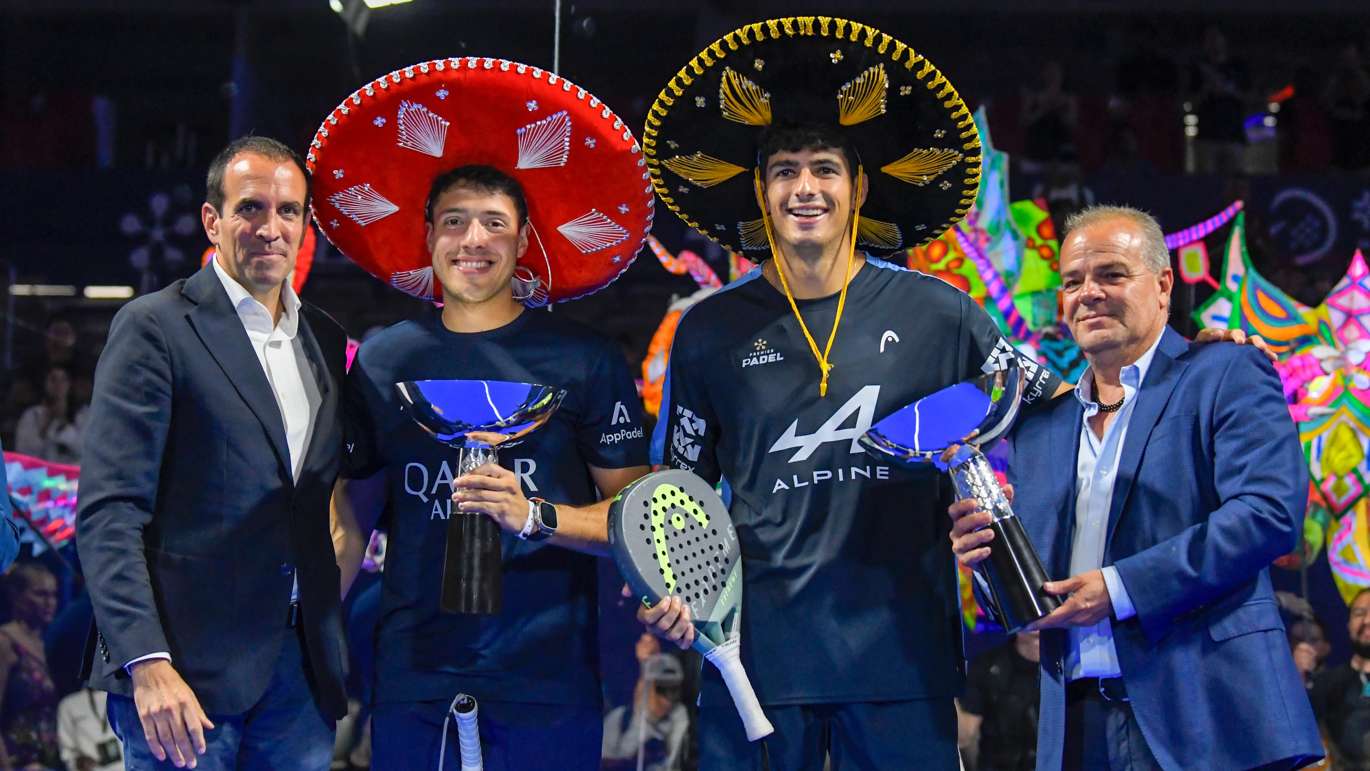 Tapia y Coello, campeones del Premier P&aacute;del de Acapulco
