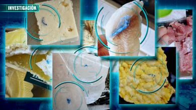 Alerta por la presencia de plásticos azules en varios productos de supermercado: 