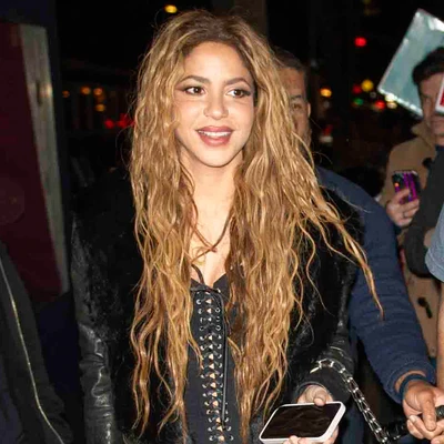 Shakira tras su concierto en Nueva York