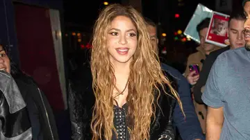 Shakira tras su concierto en Nueva York