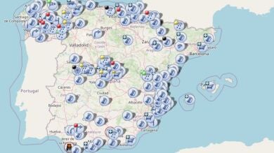 El estado de las carreteras en tiempo real en la segunda fase de la Operación Salida de Semana Santa
