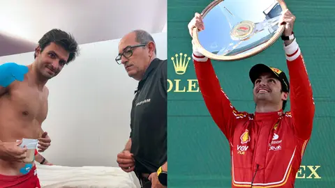 Carlos Sainz y increíble proceso de recuperación Carlos Sainz y increíble proceso de recuperación