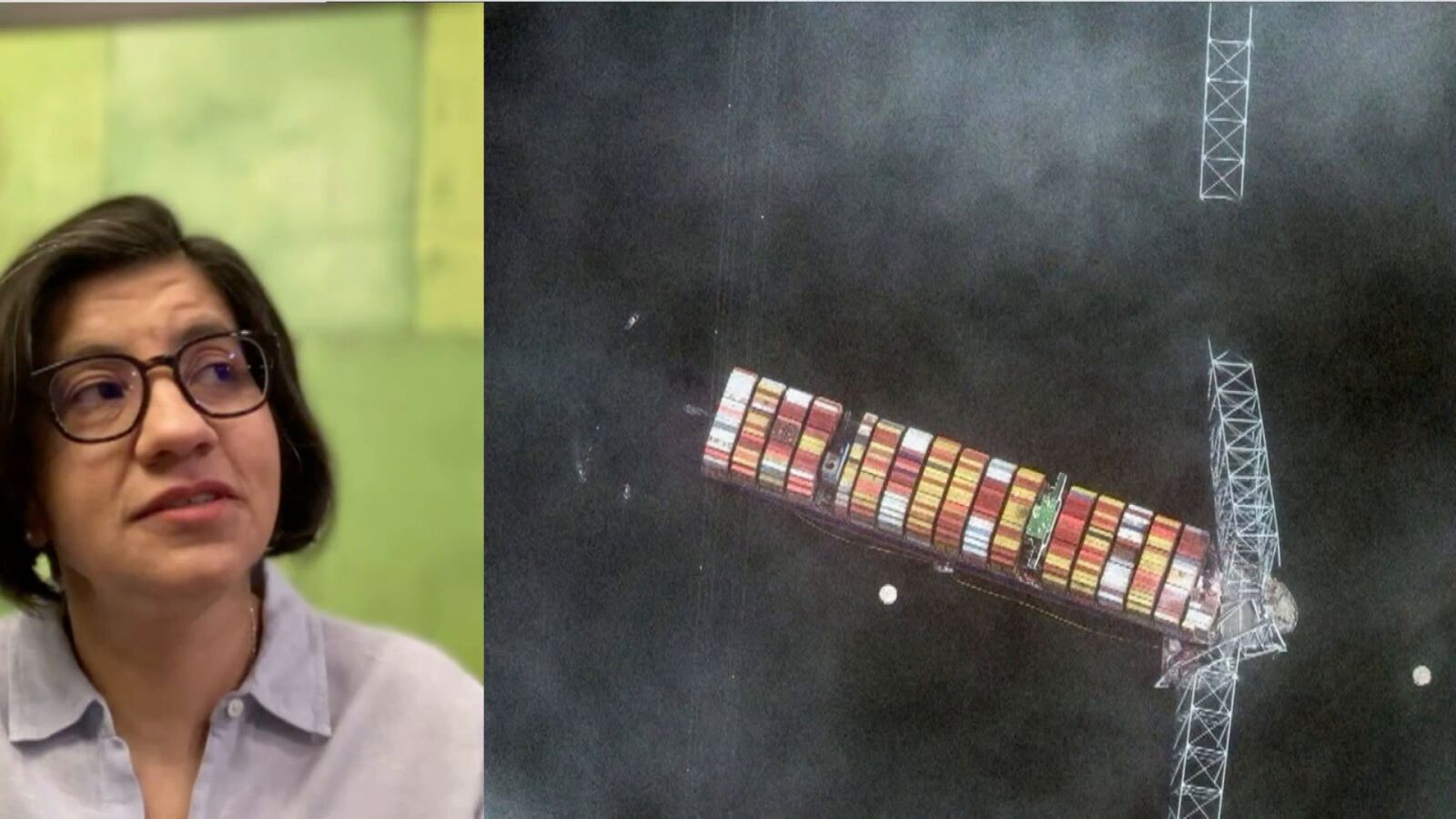 María pasaba por el puente derrumbado en Baltimore a diario: 