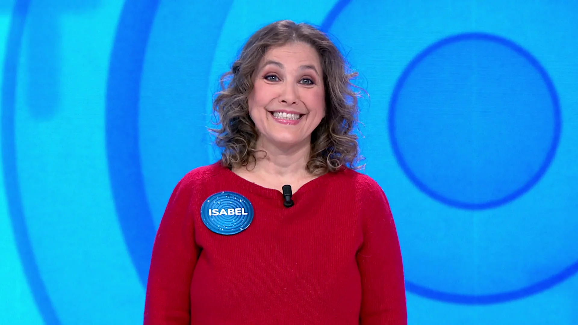 Isabel, aspirante en la Silla azul de Pasapalabra