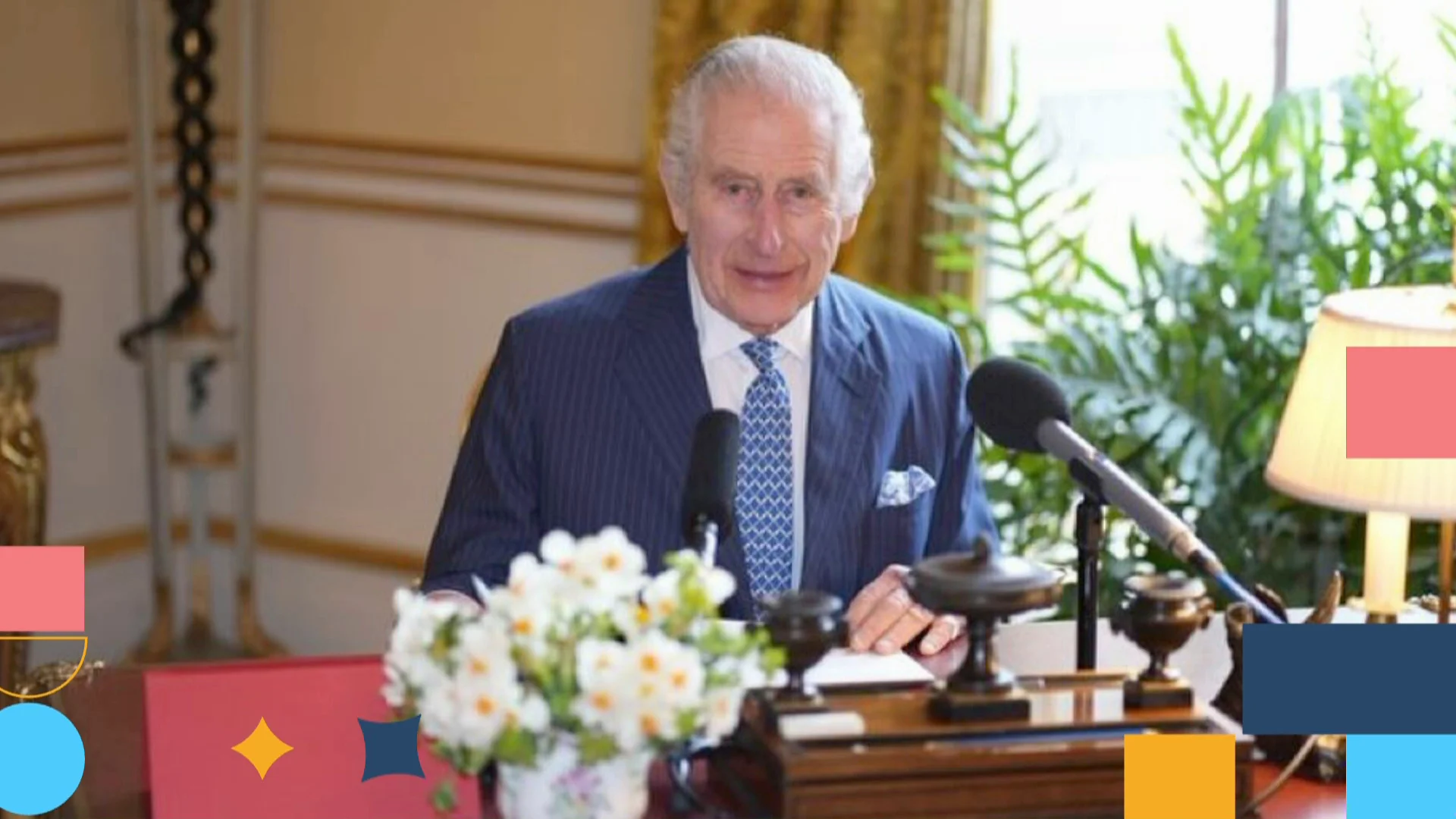 Primera imagen del rey Carlos III de Inglaterra tras anunciar que padece c&aacute;ncer