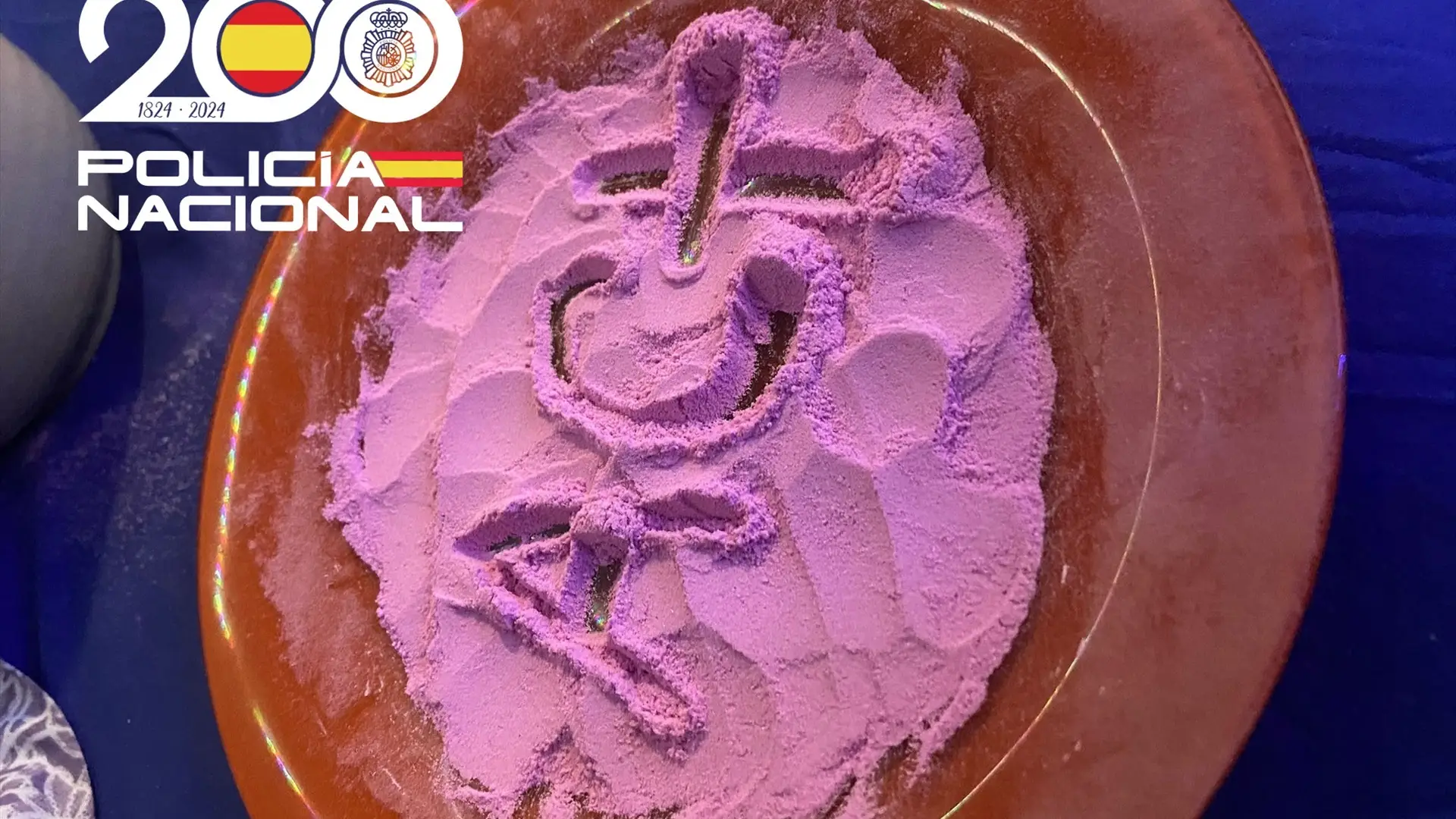 Cocaína rosa intervenida Cocaína rosa intervenida