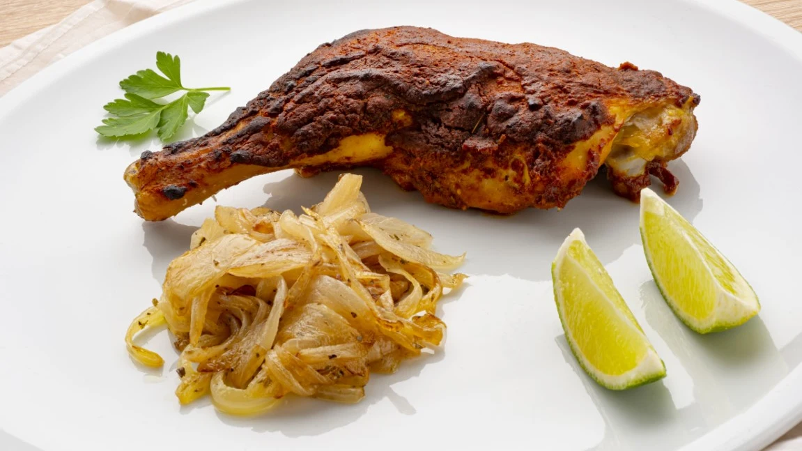 Muslos de pollo tandoori de Karlos Argui&ntilde;ano