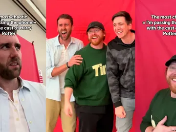 Los actores de Harry Potter se reencuentran Los actores de Harry Potter se reencuentran