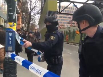 Policía en Estocolmo