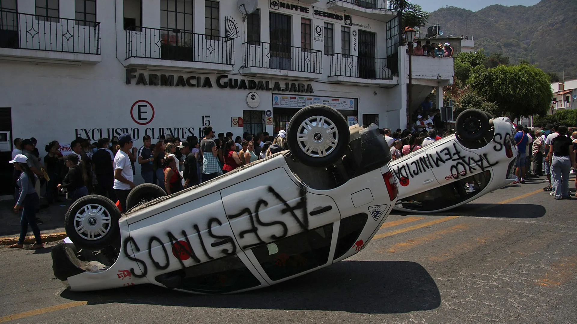 Protesta por el secuestro y asesinato de Camila, en el municipio de Taxco Protesta por el secuestro y asesinato de Camila, en el municipio de Taxco