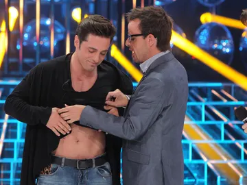 David Bustamante con Àngel Llàcer en Tu cara me suena David Bustamante con Àngel Llàcer en Tu cara me suena