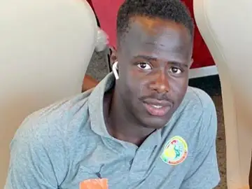 El portero senegalés Cheikh Kane Sarr El portero senegalés Cheikh Kane Sarr