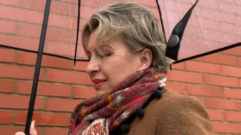 María José, madre de Antonio Tejado durante su visita en la cárcel María José, madre de Antonio Tejado durante su visita en la cárcel