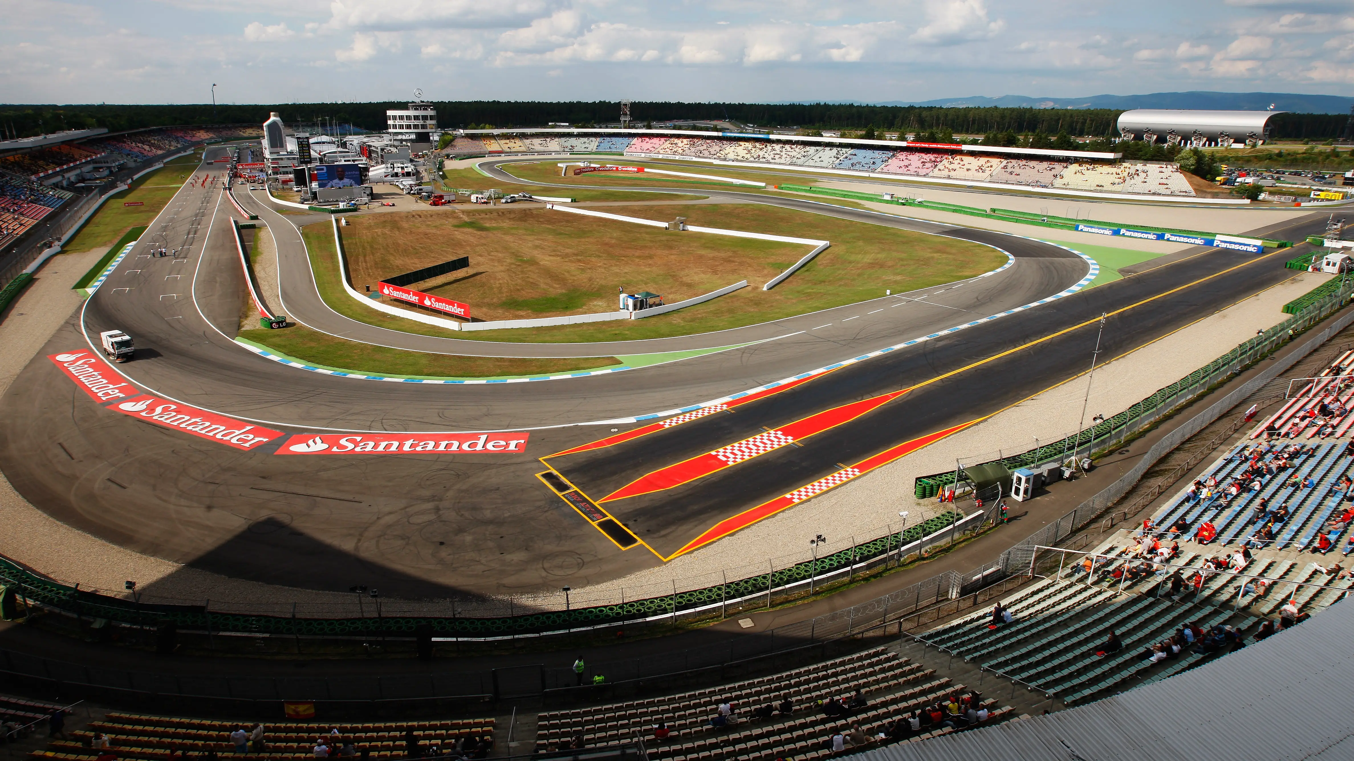 Imagen de archivo del circuito de Hockenheim, Alemania