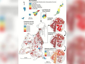 Mapa para evaluar los riesgos ante catástrofes