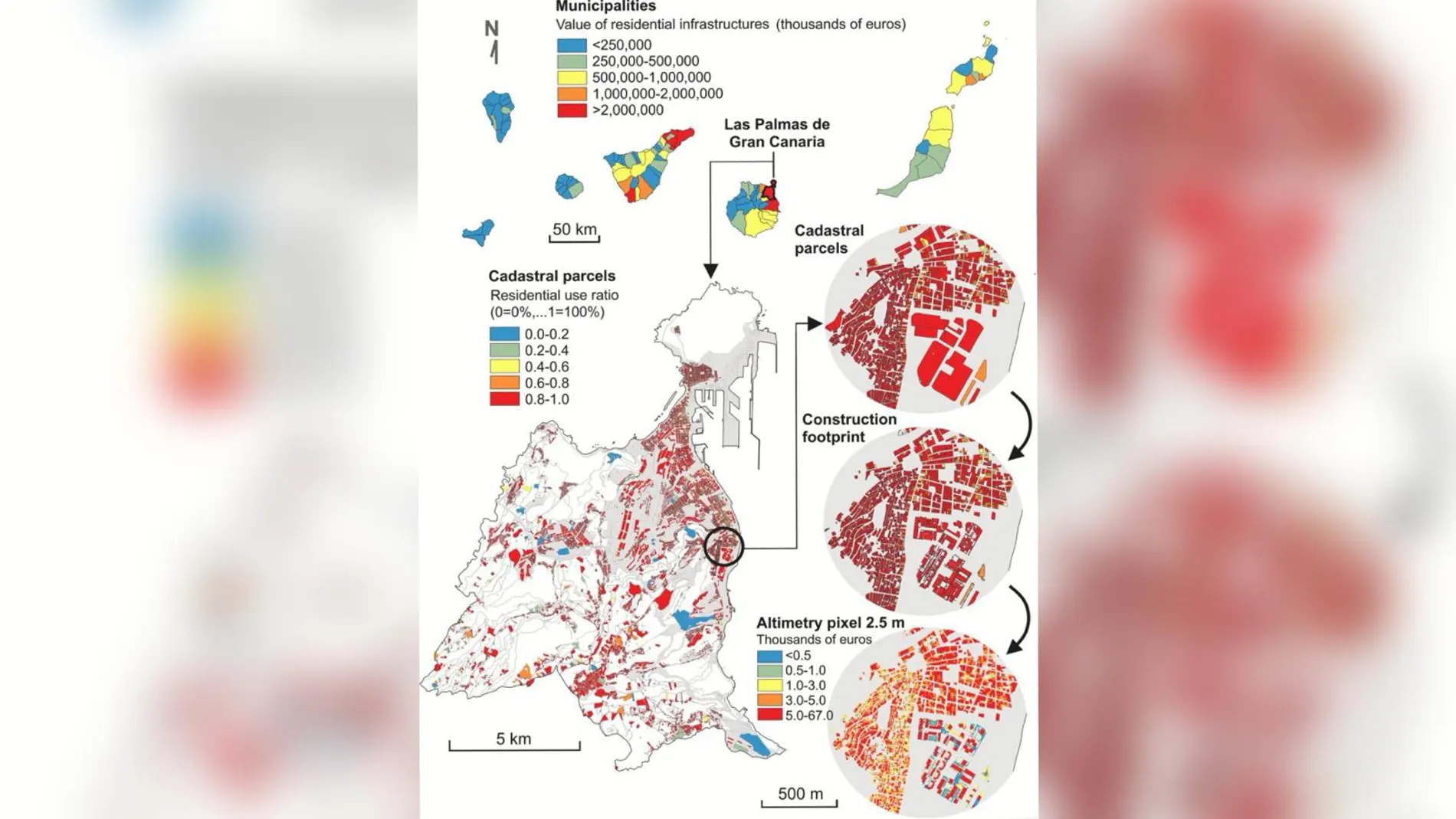 Mapa para evaluar los riesgos ante catástrofes