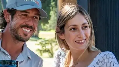 El golfista Emilio 'Puma' Domínguez y su mujer en una foto de archivo El golfista Emilio 'Puma' Domínguez y su mujer en una foto de archivo