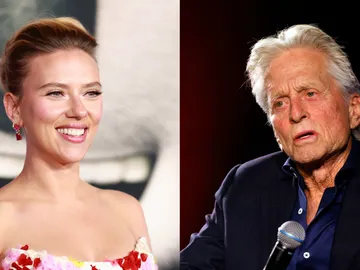 Scarlett Johansson y Michael Douglas Scarlett Johansson y Michael Douglas