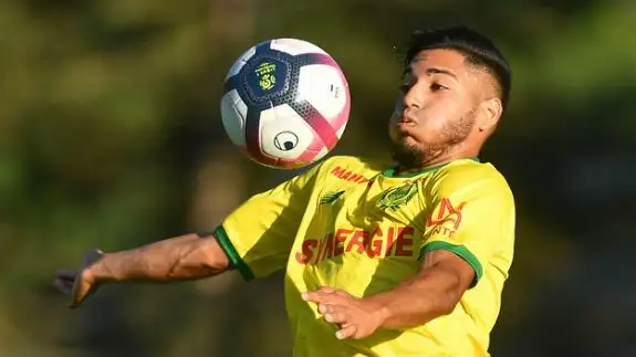 Percy Prado durante un partido con el Nantes Percy Prado durante un partido con el Nantes