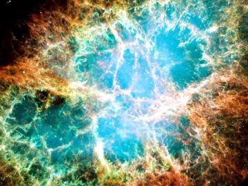 Imagen de la M1, la nebulosa del Cangrejo.