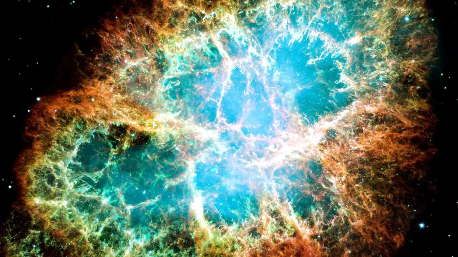 Imagen de la M1, la nebulosa del Cangrejo.
