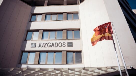 El edificio de los Juzgados de Plaza de Castilla
