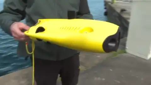 Así es el dron subacuático para luchar contra los narcos