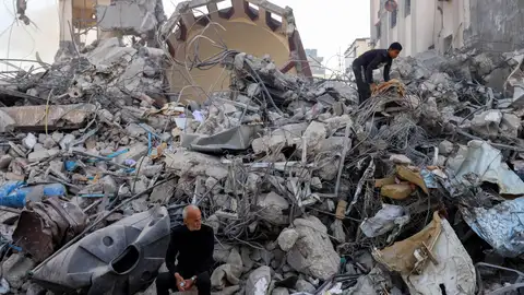 Escombros en Gaza
