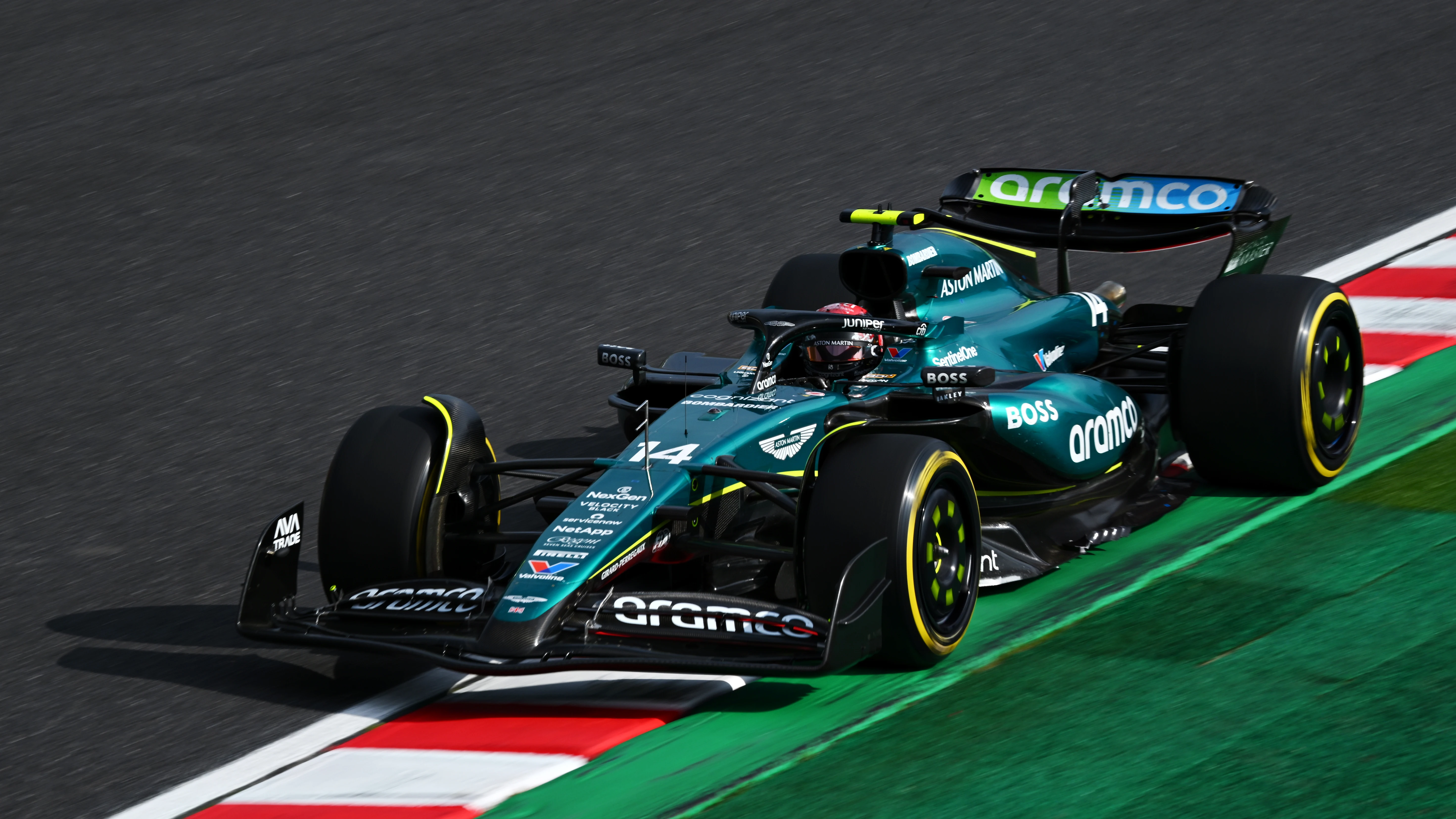 Fernando Alonso durante el GP de Jap&oacute;n 2024 de F&oacute;rmula 1