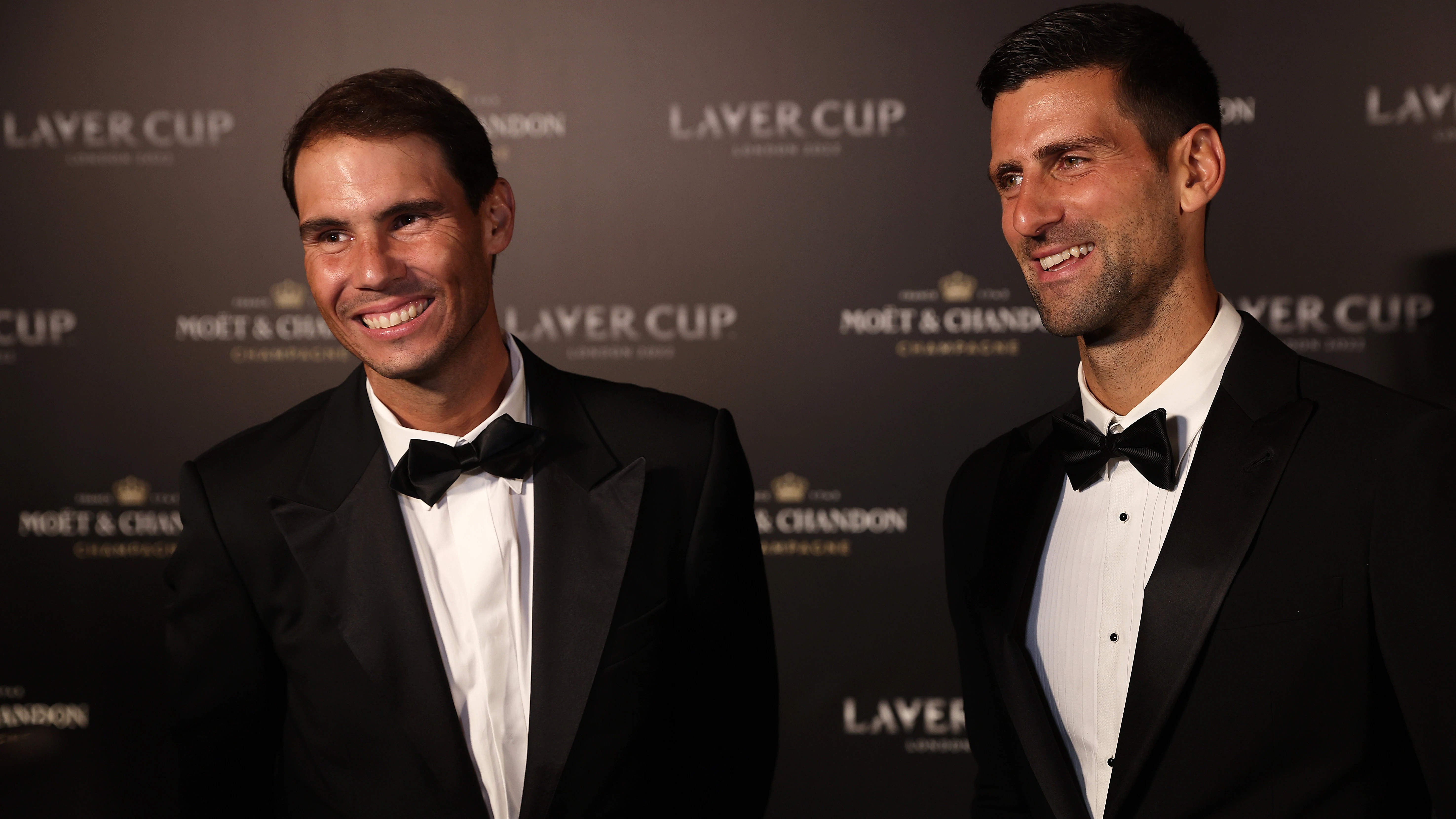 Rafa Nadal y Novak Djokovic durante la Laver Cup 2022 Rafa Nadal y Novak Djokovic durante la Laver Cup 2022